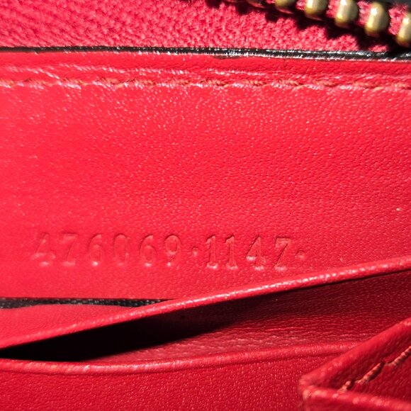 EUC Authentic Gucci Queen Margaret Zippy Leather Wallet - Picture 11 of 13